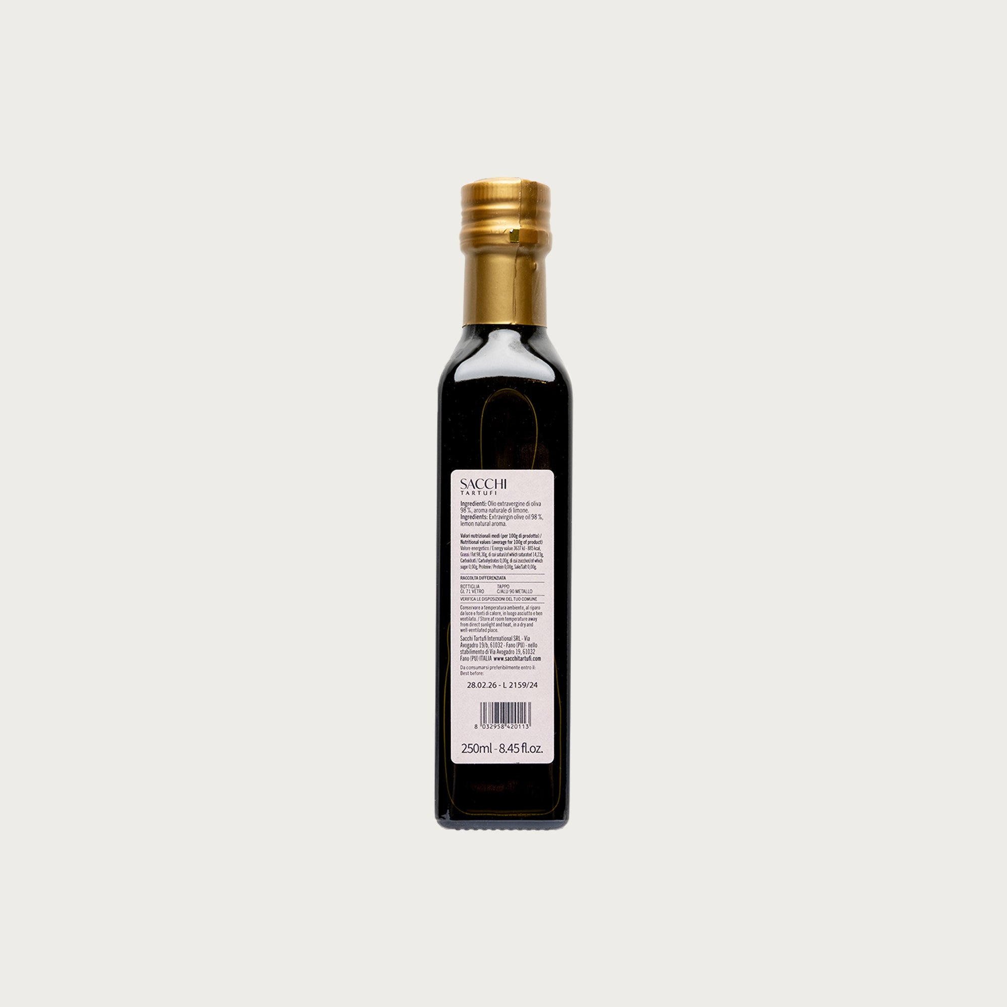 Extra Virgin Olive Oil with Lemon Aroma