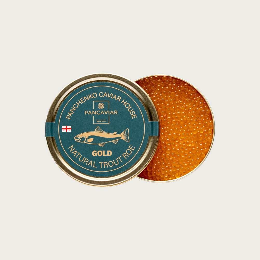 Pan Caviar Natural Trout Roe