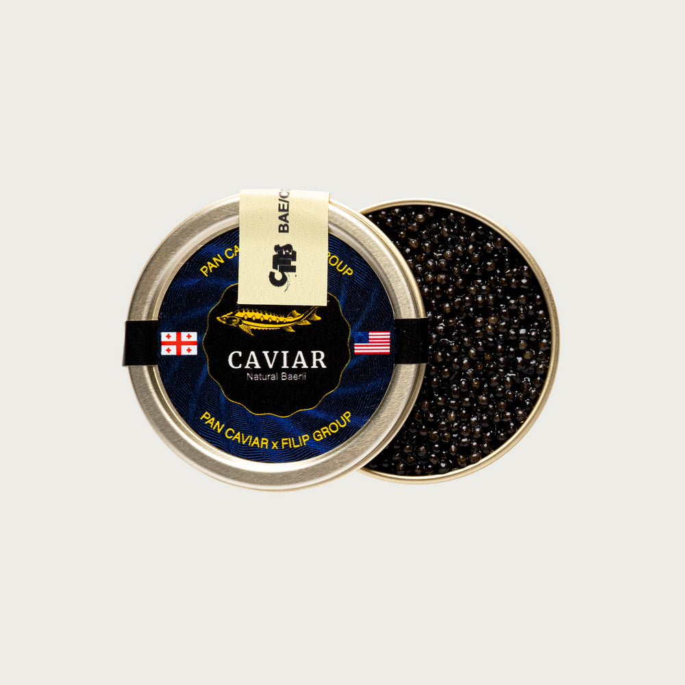Pan Caviar &amp; Filip Group Natural Baerii Siberian Sturgeon