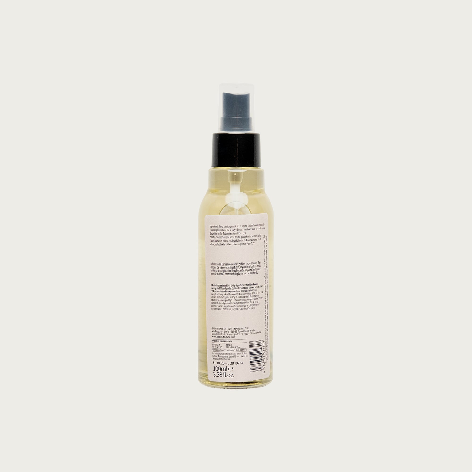 White Truffle Flavoured Dressing based on Sunflower Seed Oil