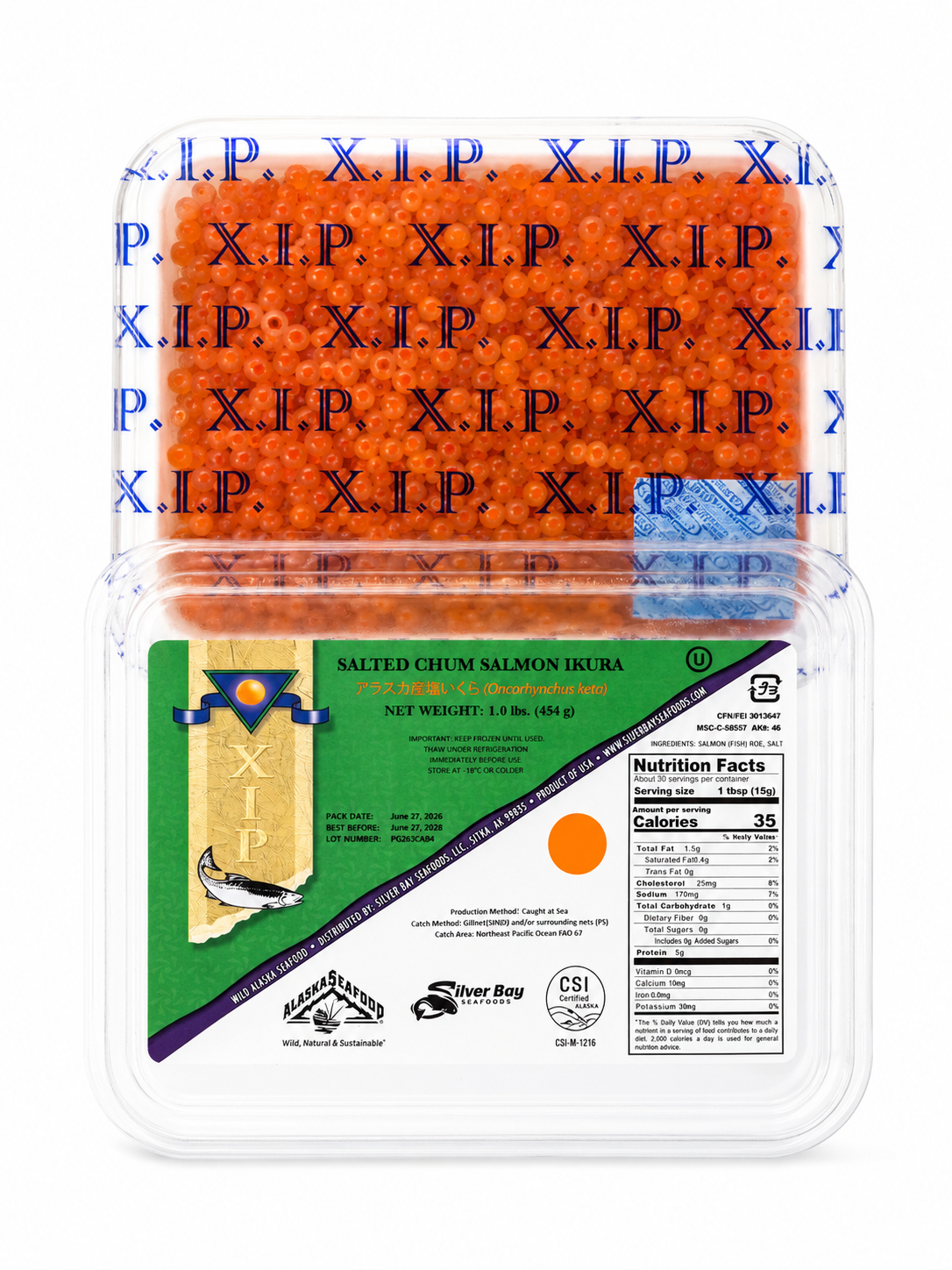 X.I.P. Keta Salmon Roe Ikura 2026